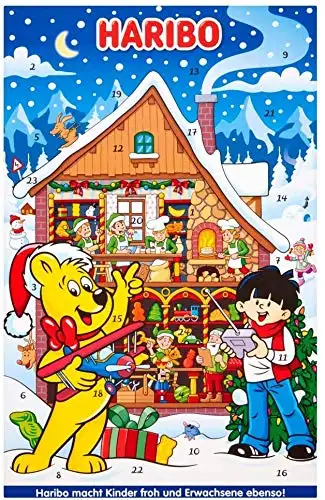 Haribo Adventskalender, Weihnachtsgebäck, 300g