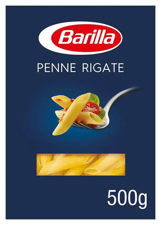 Barilla Hartweizen Pasta Penne Rigate, n. 73 / 1er Pack (1 x 500 g)