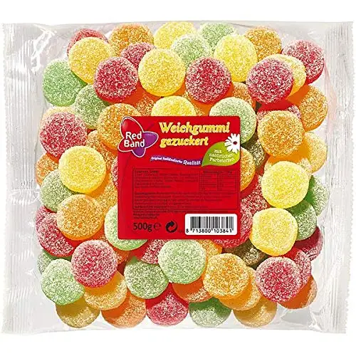 Red Band Weichgummi gezuckert, 12er Pack, (12 x 500g)