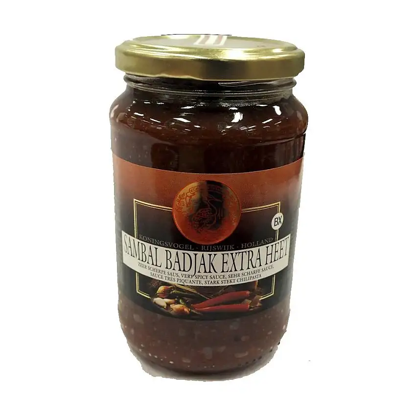 375g Koningsvogel Sambal Badjak EXTRA HEET [SCHARF!!]
