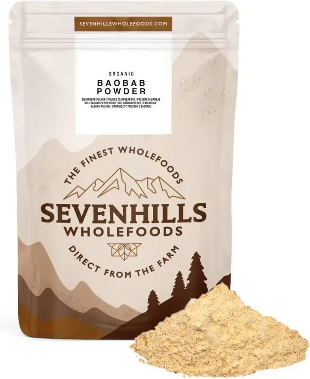 Sevenhills Wholefoods Baobab-Pulver Bio 1kg