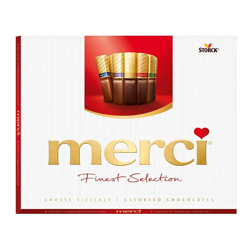 merci Finest Selection Große Vielfalt (1 x 250g) / Schokoladen-Spezialitäten