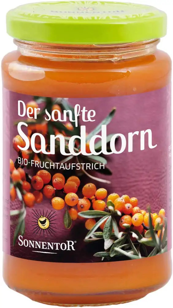 Sonnentor Der sanfte Sanddorn Fruchtaufstrich, 1er Pack (1 x 250 g) - Bio