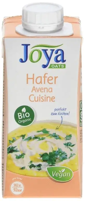 Joya Bio Hafer Cooking Cream, 15er Pack (15 x 200 ml)