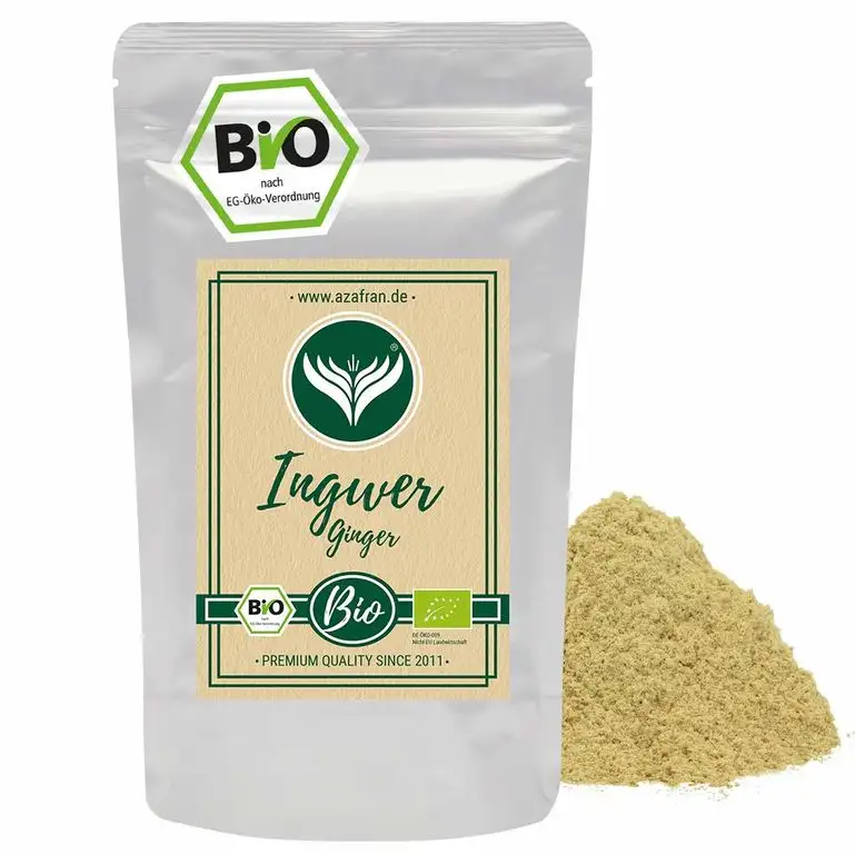 Azafran BIO Ingwer, Ingwerpulver gemahlen 500g