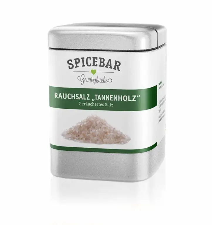 Spicebar Rauchsalz "Tannenholz" geräuchertes Salz mit Buchen und Tannen geräuchert (1 x 120g)