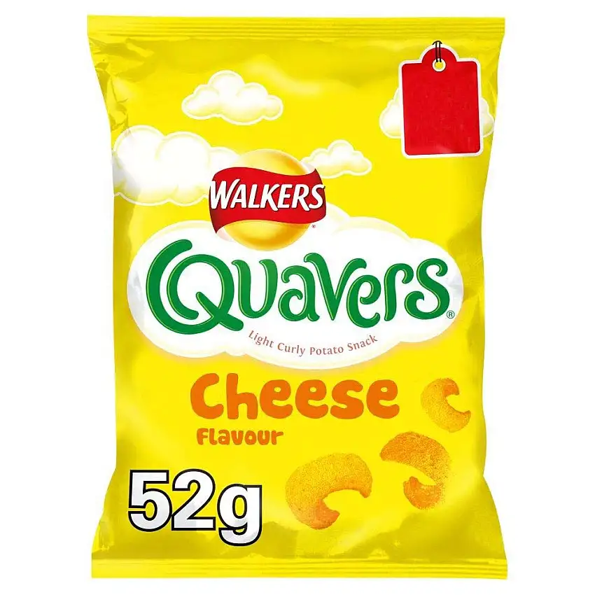Quavers Käse-Snacks - 52g - 10er-Packung
