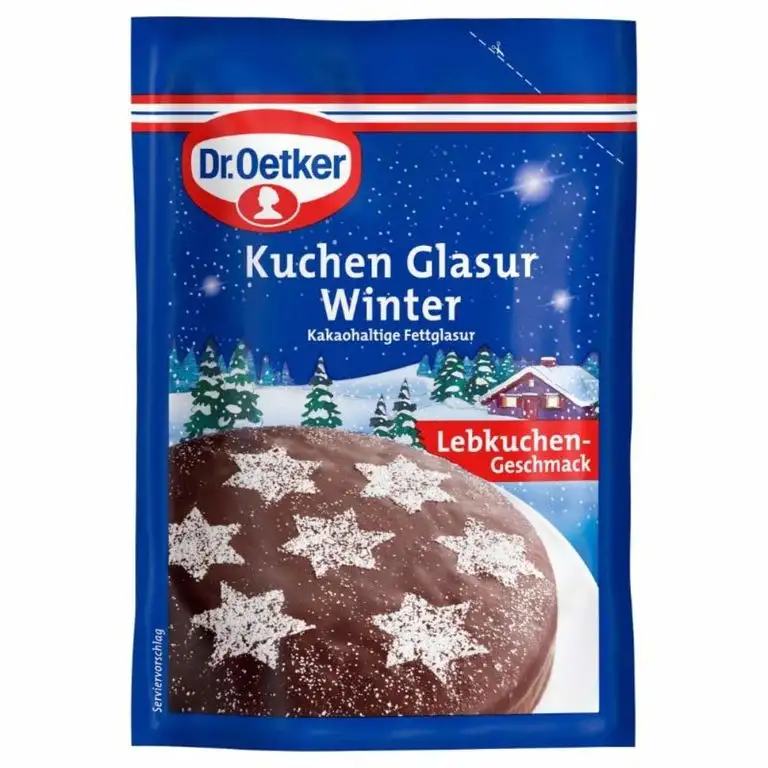 Dr. Oetker Kuchen Glasur Winter, 6er Pack