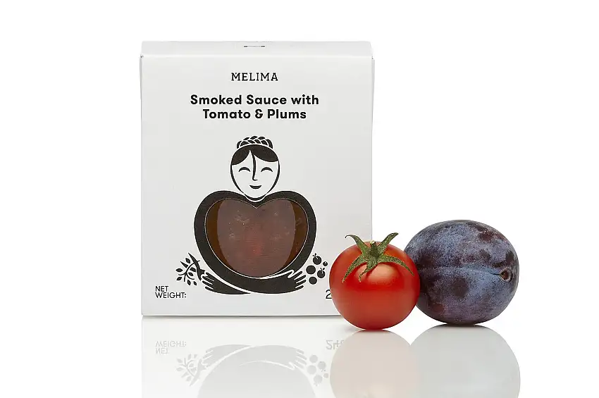 Melima geräucherte Sauce mit Tomaten und Pflaumen, 1er Pack (1 x 240 g)