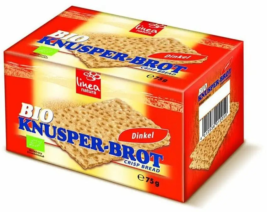 Linea Natura Bio Dinkel Knusperbrot (6 x 75 gr)