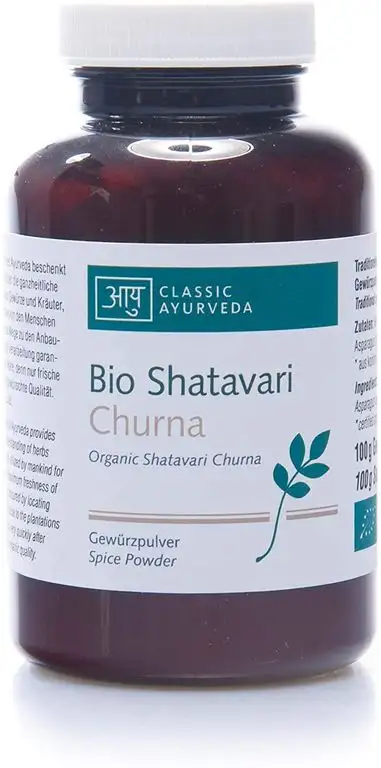 Classic Ayurveda - Bio Shatavari Churna (Gewürzpulver - Wilder Spargel), 1er Pack (1 x 100g) - Bio