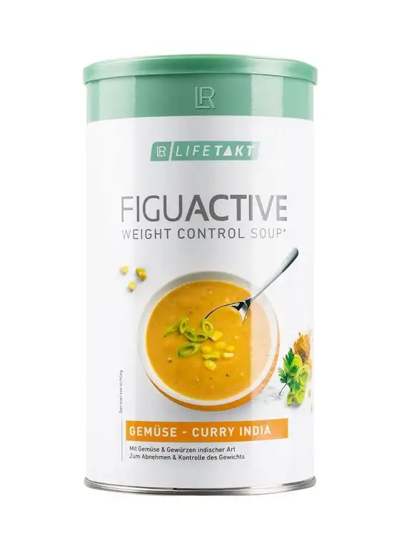 Figuactiv Gemüse-Curry-Suppe "India"