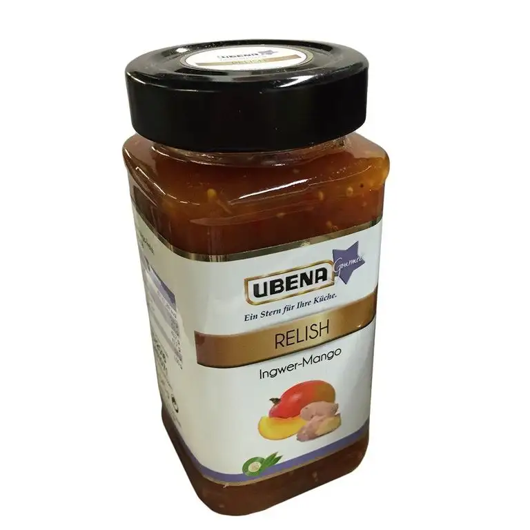 Ubena Relish Inger-Mango 345 g