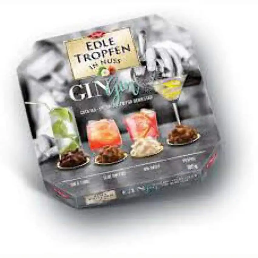 Edle Tropfen in Nuss GIN, 1er Pack (1 x 100g)