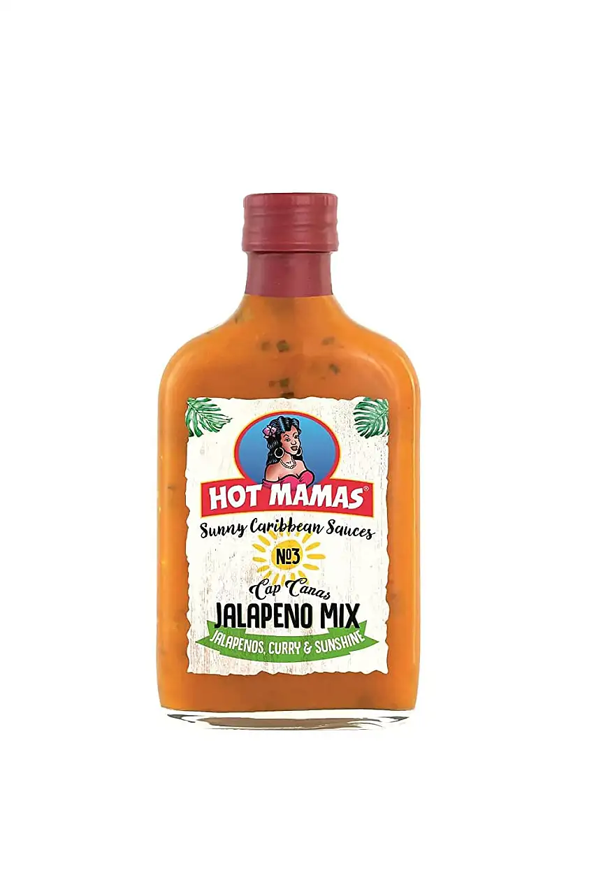 Hot Mamas Cap Canas Jalapeno Mix Sauce angenehme Schärfe 195ml