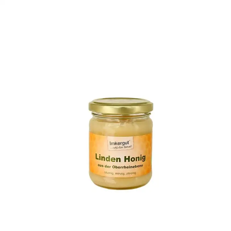 Lindenhonig 250 g Glas Bioland Qualität aus der Traditions Imkerei Immenstein im Schwarzwald