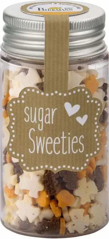 Zuckerdekor / Dekor - Streusel "HALLOWEEN MIX" (3 Dekormotive / 50 g) BACK - DEKORATION