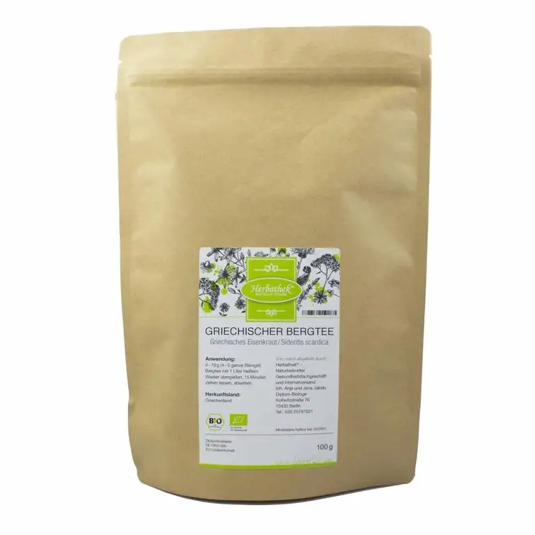 Bergtee, griechisch / griechisches Eisenkraut, 100g, bio