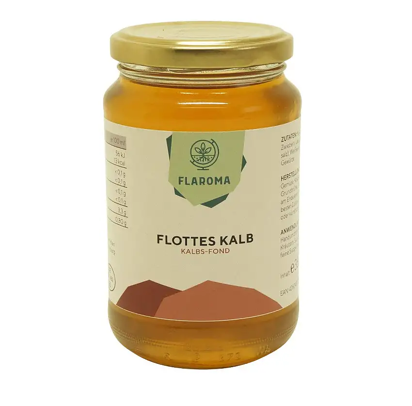 Kalbs-Fond flottes Kalb 350ml von Flaroma, Grundbrühe für Rinderbrühe, Suppen und Soßen