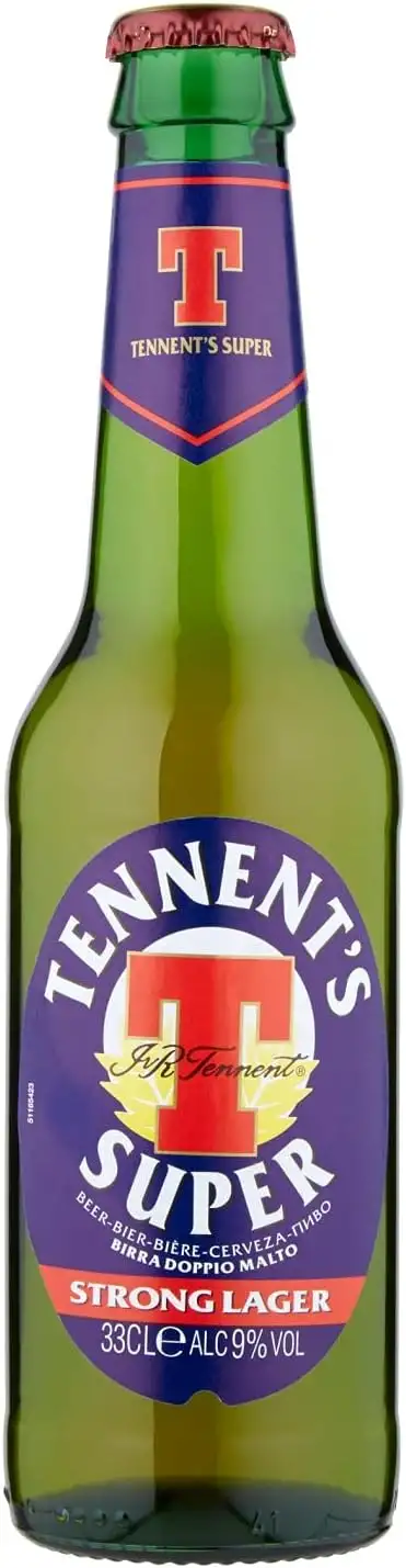 Birra Tennent's Super Cl 33 Strong Lager