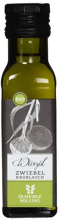 Ölmühle Solling Zwiebel-Knoblauch Würzöl - 100ml - BIO