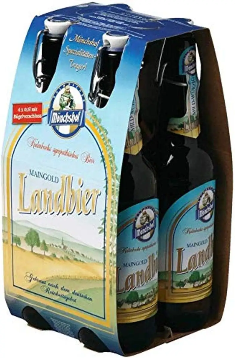 Mönchshof Landbier, 4 x 0.5 l (MEHRWEG)