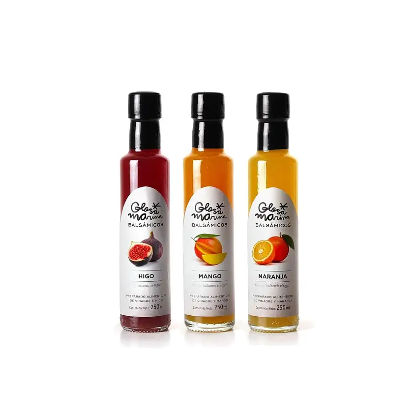 GLOSA MARINA 3er Paket *BALSAMICA UNO* Crema Balsámica Feige, Mango und Orange (3 x 250ml)