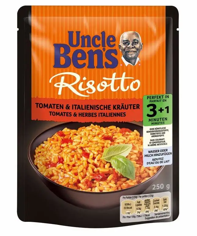 Uncle Ben's Express Fertiggerichte Tomaten und italienische Kräuter, 250 g