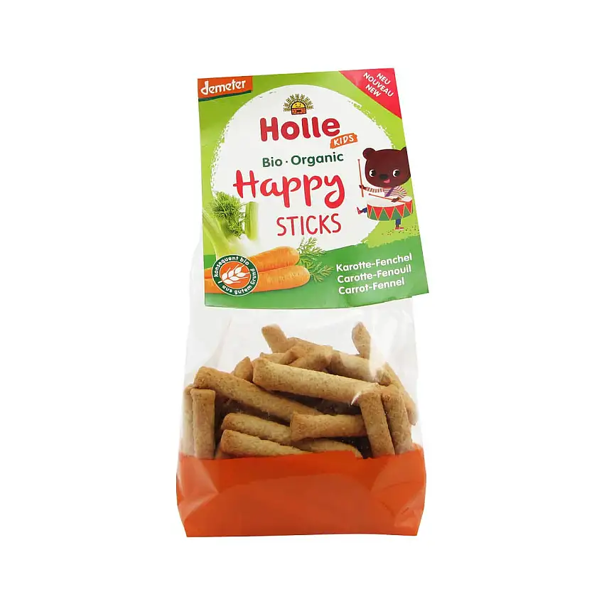 Holle Bio Happy Sticks Bio Karotte Und Fenchel 100g