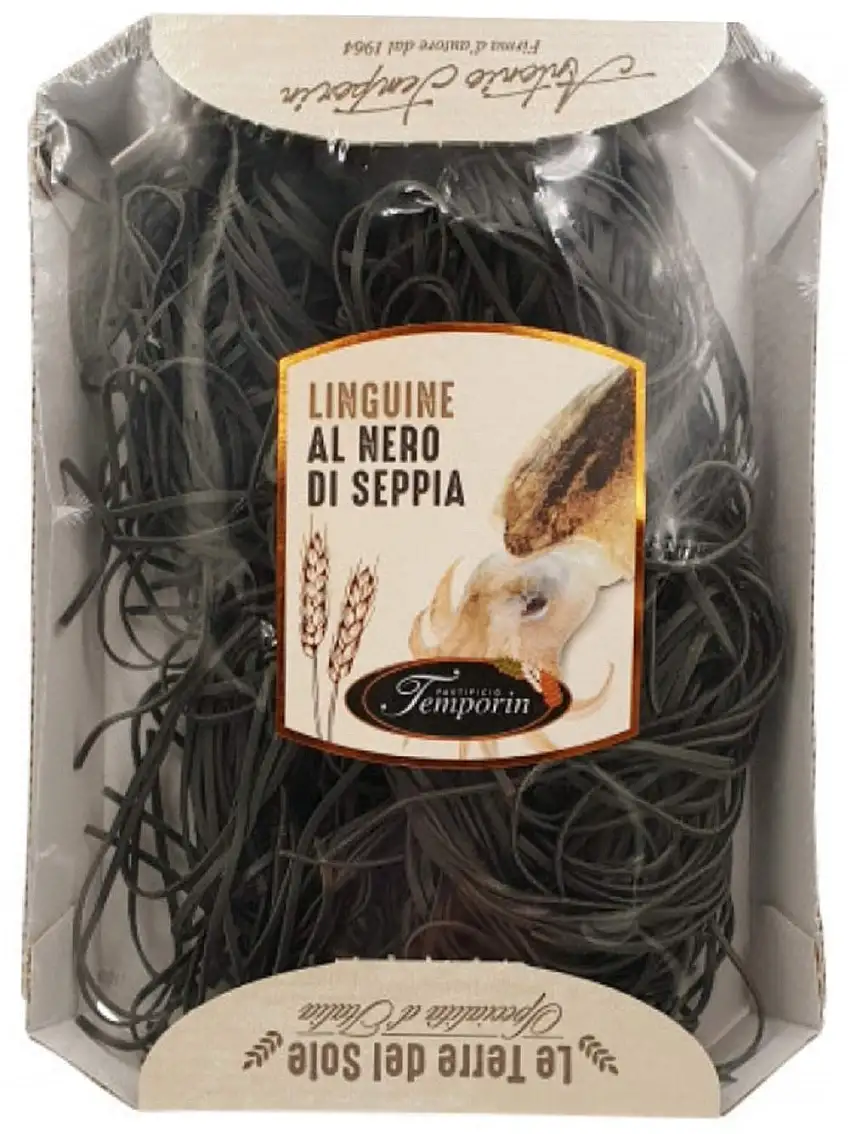 Le Terre del Sole Linguine al Nero di Seppia
