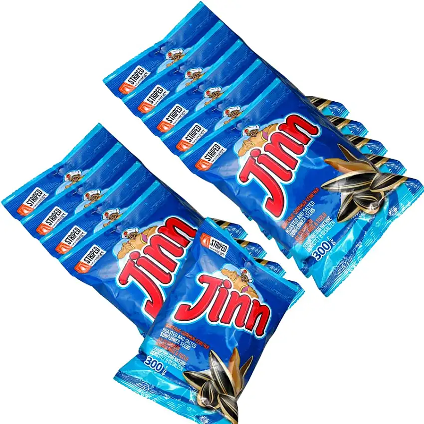 10 x 300g SMART Sonnenblumenkerne JINN geröstet und gesalzen 1 Karton