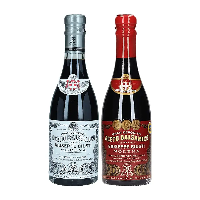 Giuseppe Giusti 6 & 12 Jahre Balsamico, 2 x 250ml