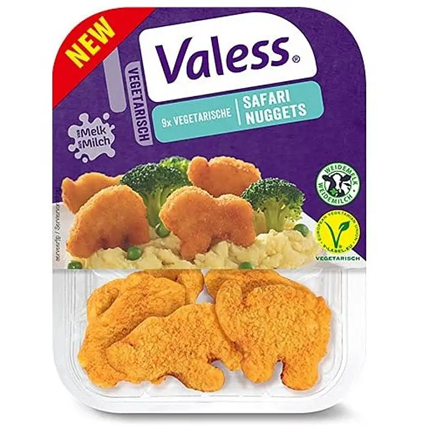 Valess Safari 9 vegetarische Nuggets, 1 x 198g