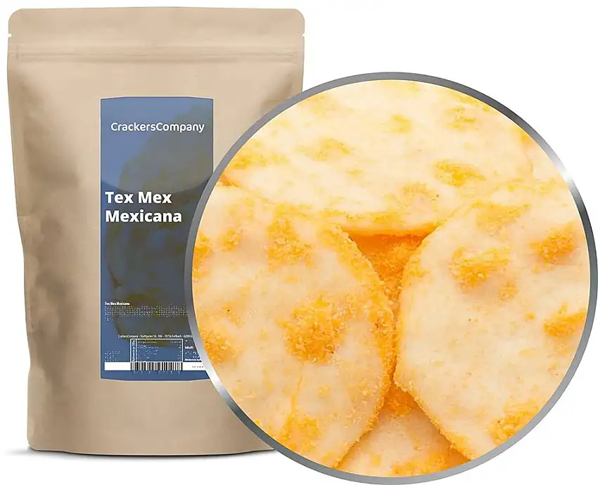1 x 150g Maiscracker gebacken mit Käse und Chili glutenfrei sehr fettarm