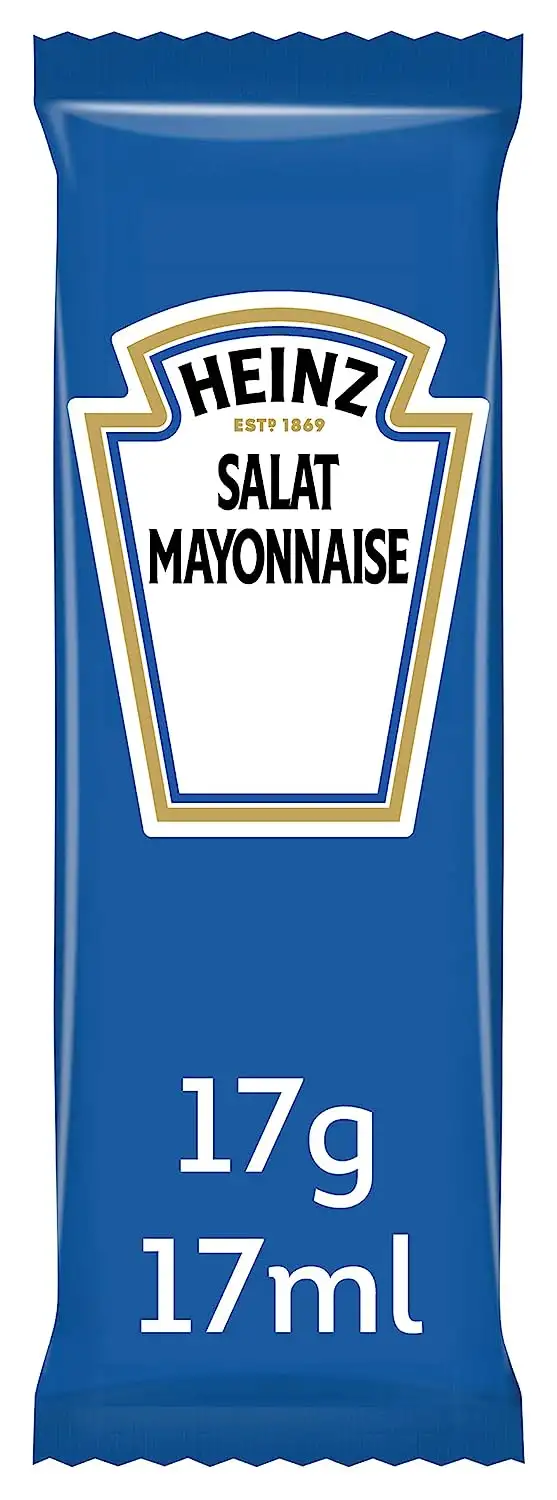 Heinz Salat Mayonaise – In praktischen Portionsbeuteln – 1 x 1,5 kg