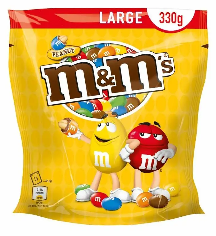 M&M´s Peanut, 330g