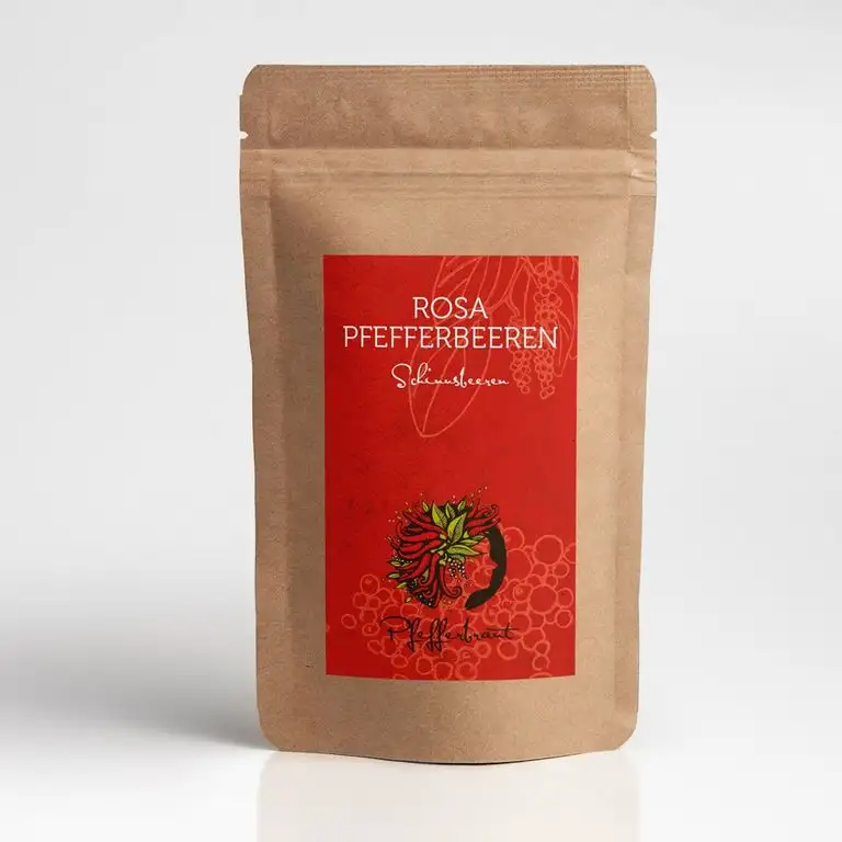 Pfefferbraut Rosa Pfefferbeeren Schinusbeeren 65 g - fein würzig mild und fruchtig