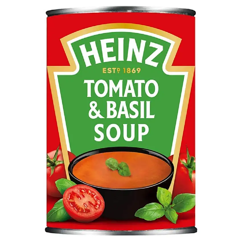 Heinz Cream Of Tomato And Basil Soup 400G