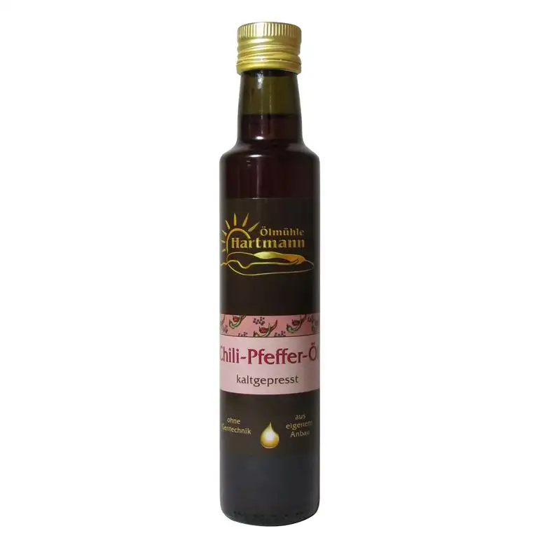 Ölmühle Hartmann GbR, Chili-Pfeffer-Öl, 250 ml