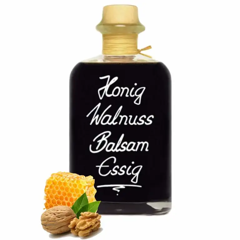 Honig Walnuss Balsam Essig 0,5L balsamartig, nussig und sehr mild! 5% Säure