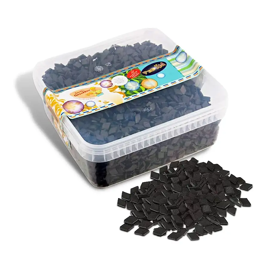 Deine Naschbox | Salmiak Pastillen extra stark | 1kg Naschbox | XL Großpackung für Party, Candybar & als Geschenk - Aromatisch würzig - Lakritz