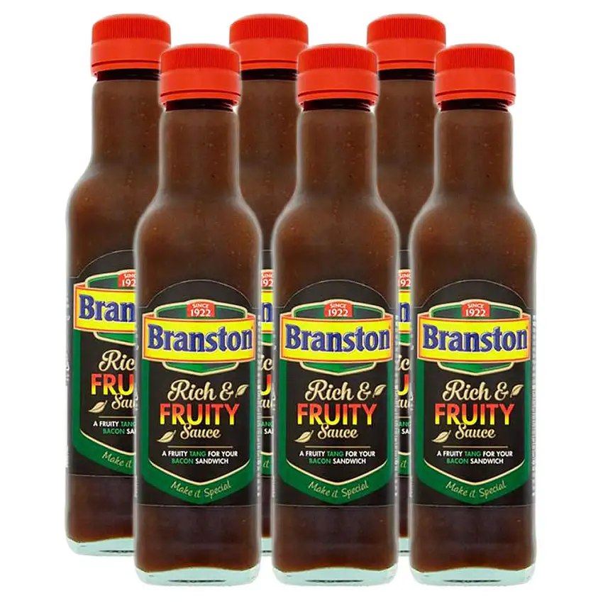 Branston Rich & Fruity Sauce 245 g (6 Stück)