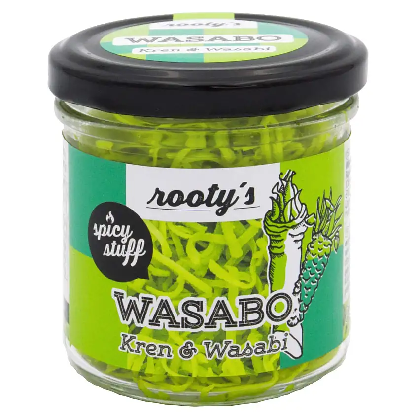 Feldbacher Steirer Kren Rooty´s Wasabo im Glas 50g