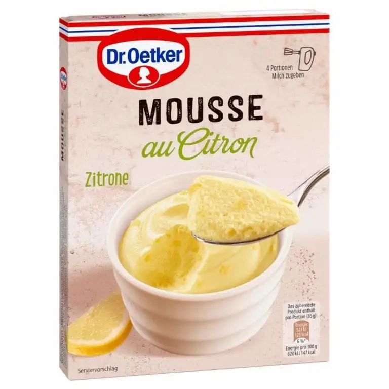 Dr. Oetker Mousse Zitrone, 93 g