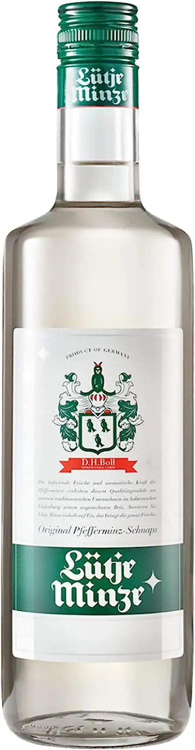 Lütje Minze Pfefferminz-Likör, 1er Pack (1 x 700 ml)
