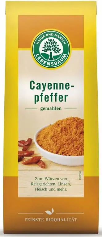 Lebensbaum Bio Cayennepfeffer, gemahlen (1 x 50 gr)