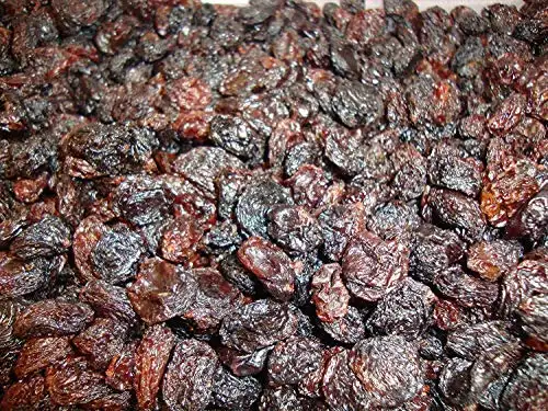 Rosinen schwarz lila 1 kg | Getrocknete Trauben | Kern- und zuckerfrei | ohne Gentechnik hergestellt | Geeignet für Vegetarier und Veganer | Ideal zur Kombination mit Schokolade | Dorimed
