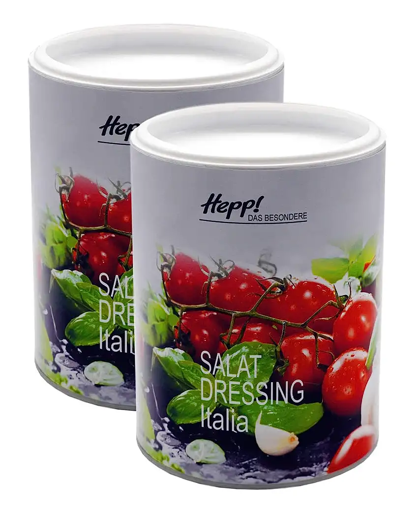 Hepp - Salatdressing Italia, leckeres Salatdressing (2x960g)