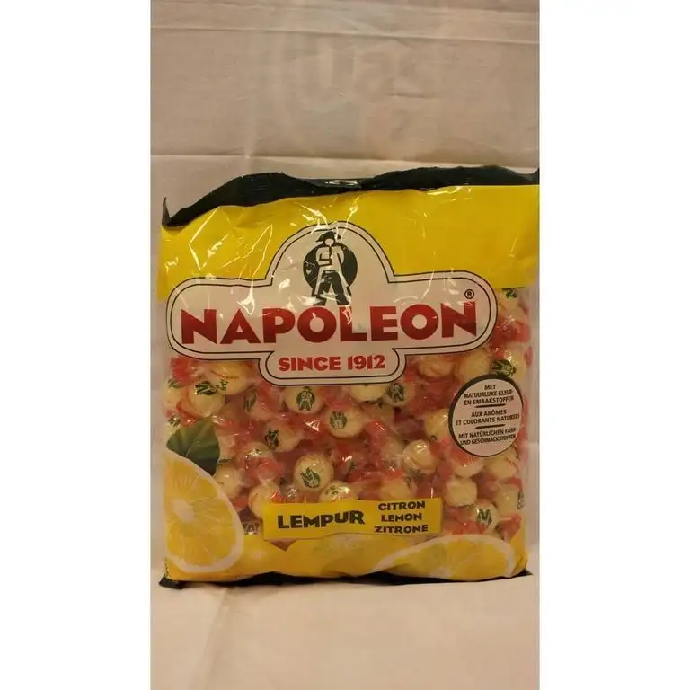 Napoleon Bonbons Lempur 1000g Beutel (Zitronenpulver-Kern)