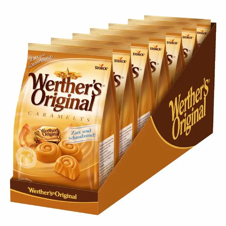 Werther's Original Caramelts (7 x 153g) / Zartschmelzendes Karamell Konfekt